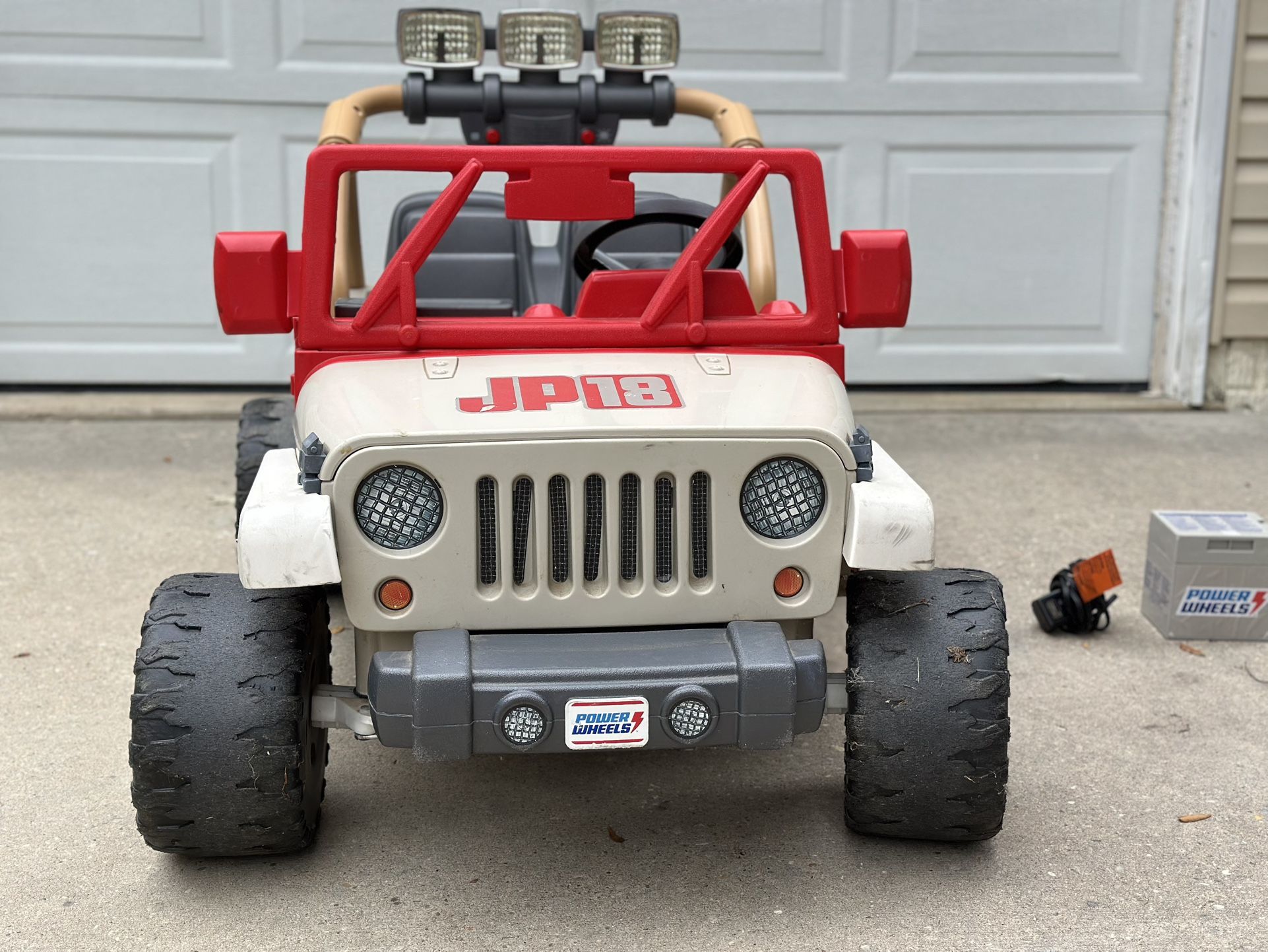 Power Wheels Jurassic Park Jeep Wrangler