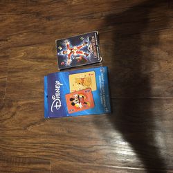 Disney playing cards and Christmas vacation Playing cards