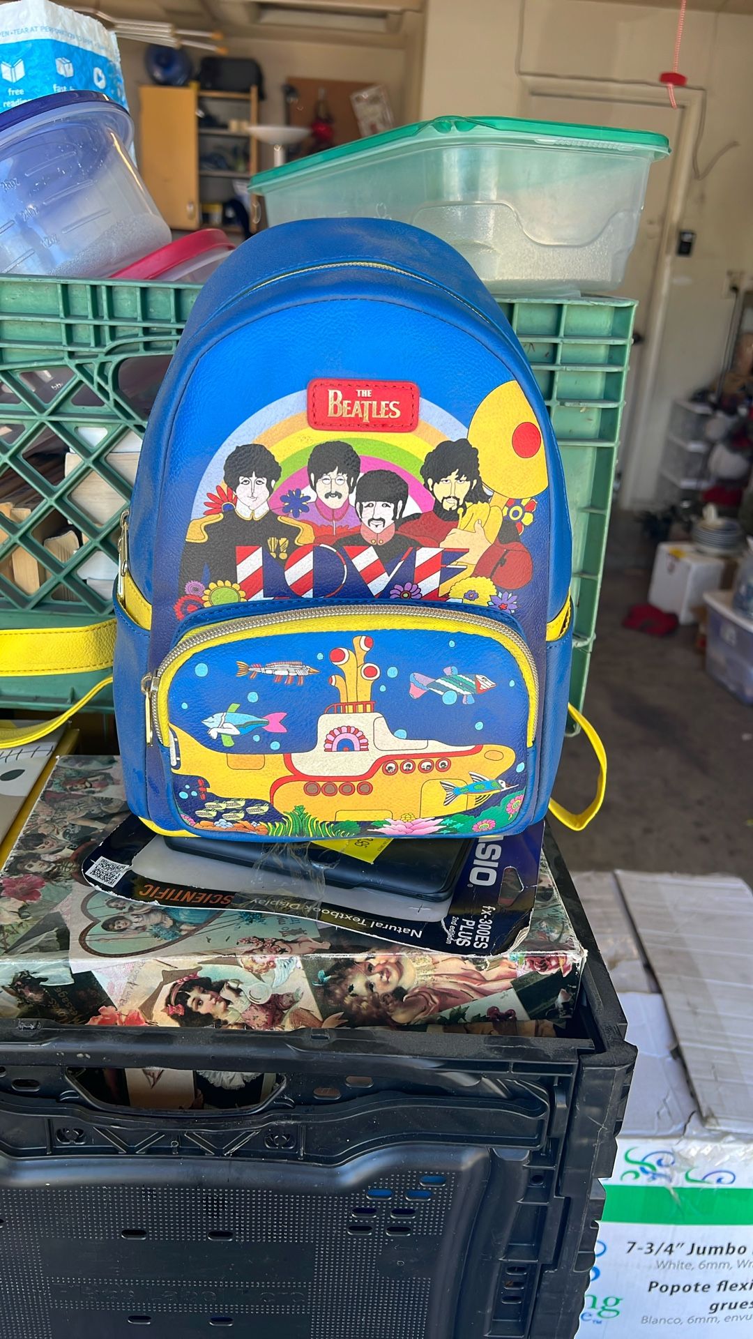 Beatles Leather Backpack