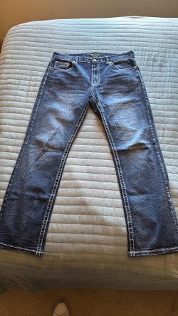Men’s Boot Cut Jeans Size 34W 32L