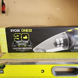 RYOBI Limited Edition Hand Vacuum (Black)