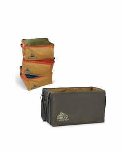 Kelty CARGO Box Camping, Tailgating, Travel Organization Kit, Large Structured Tote + 3 Individual Pods Storage for Trucks, Vans, SUVs Cars Color Code