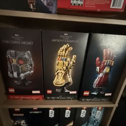 Lego Marvel And Dc Helmets