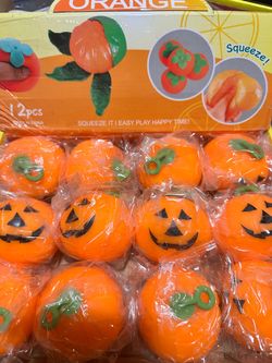 Yoyo pumpkin squishy