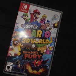 Super Mario World 3D + Bowsers Fury Nintendo Switch Game