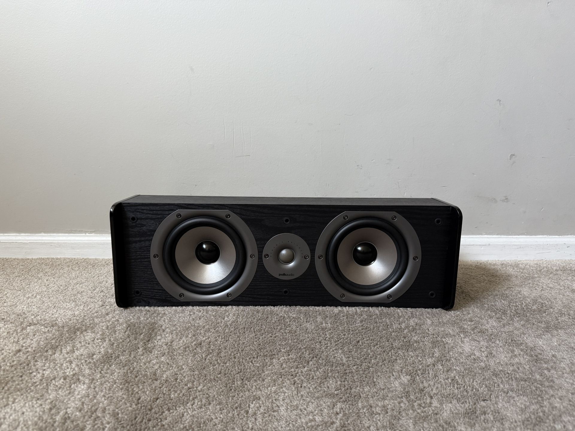 Polk Audio CS20 Home Theater Surround Center Channel Speaker