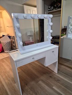 White Vanity