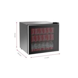 Frigidaire, 70 Can Beverage Refrigerator, (EFMIS164) Black