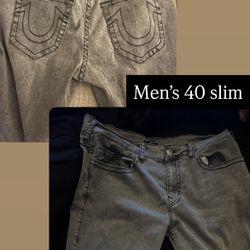 True Religion Men & Women Jeans And Shorts