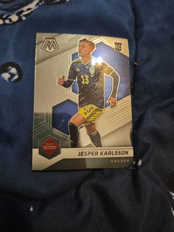 Jesper Karlsson 2021-22 Panini Mosaic Road to FIFA World Cup Card