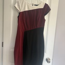 Dress- Brand Black And white