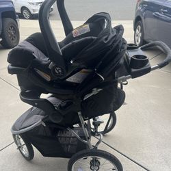 Stroller with Car Seat And Base 