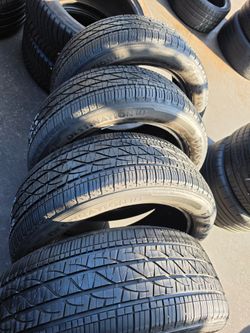Set used tires