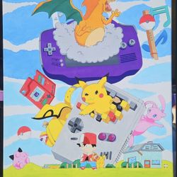 Hand Painted - Pokémon 