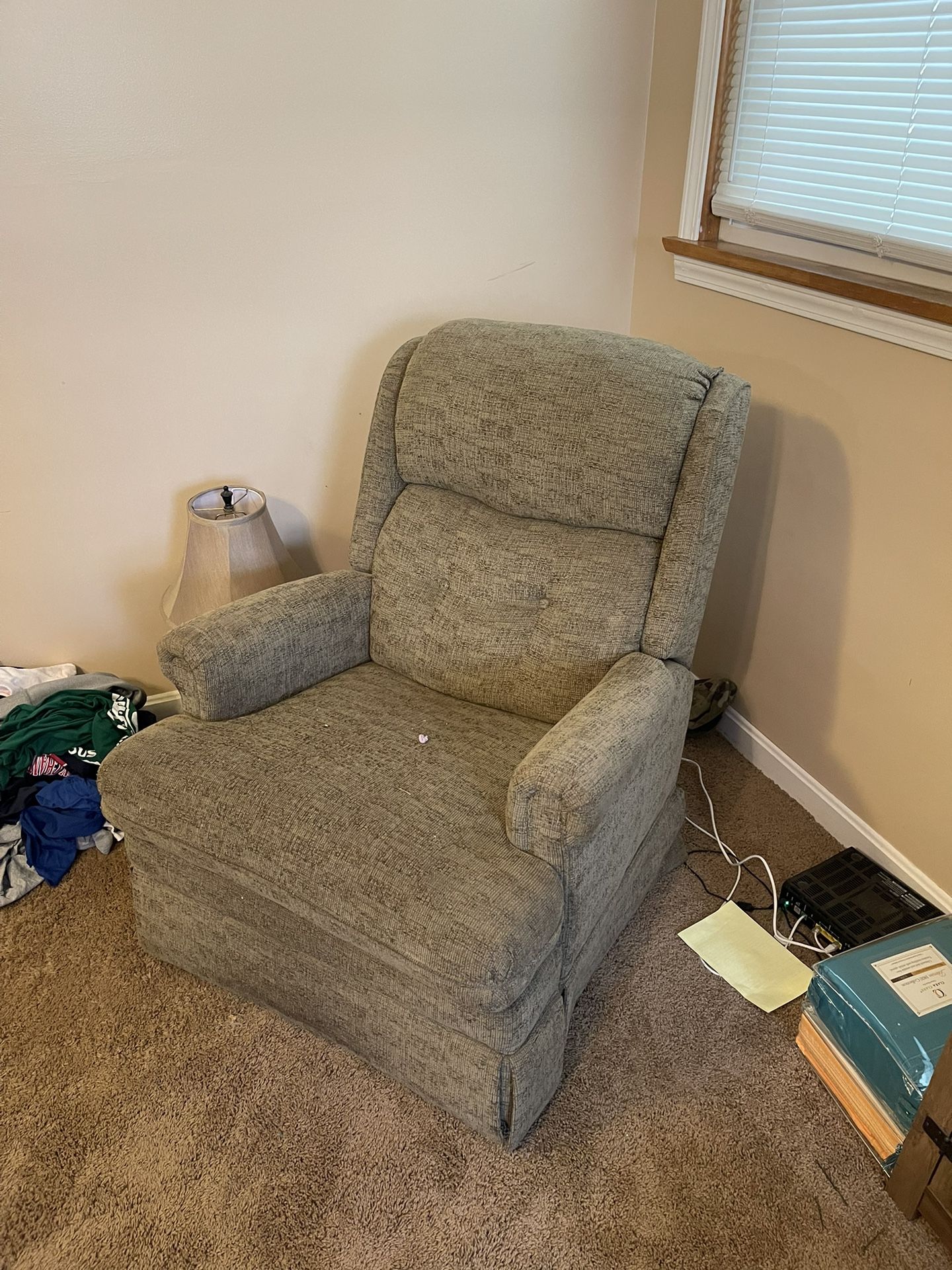 couch and recliner