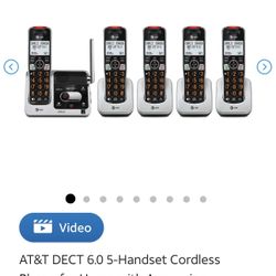 AT&T BL102-5   - 5 Handset Phone With Answering 