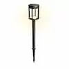 Philips Reina Outdoor Solar Integrated LED Path Light, Black (1-Pack)