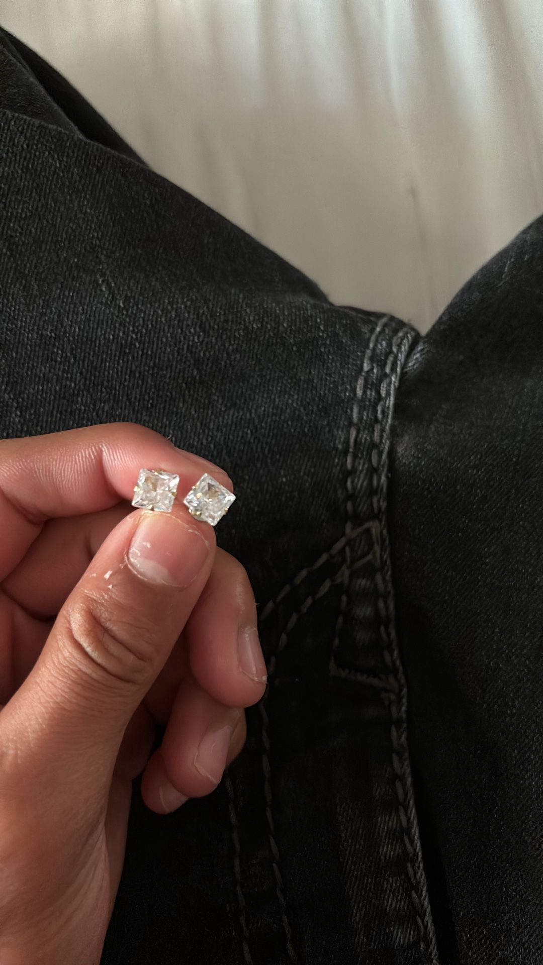 Diamond earrings