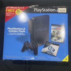 Sony PlayStation 2 Combo Pack Open Box 