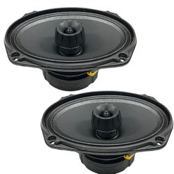 Deaf Bonce Apocalypse 6X9 Coaxial 200W RMS 4-Ohm Speakers W/Grills/AP-X69A
