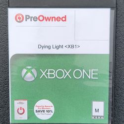 Xbox One Game - Dying Light (Preowned)