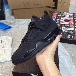 Jordan 4 Retro Black Size 8M