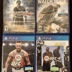 PS4 Slim In Great Working Condition With Games Included!!!