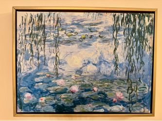 Reproduction of Claude Monet's Water Lilies.