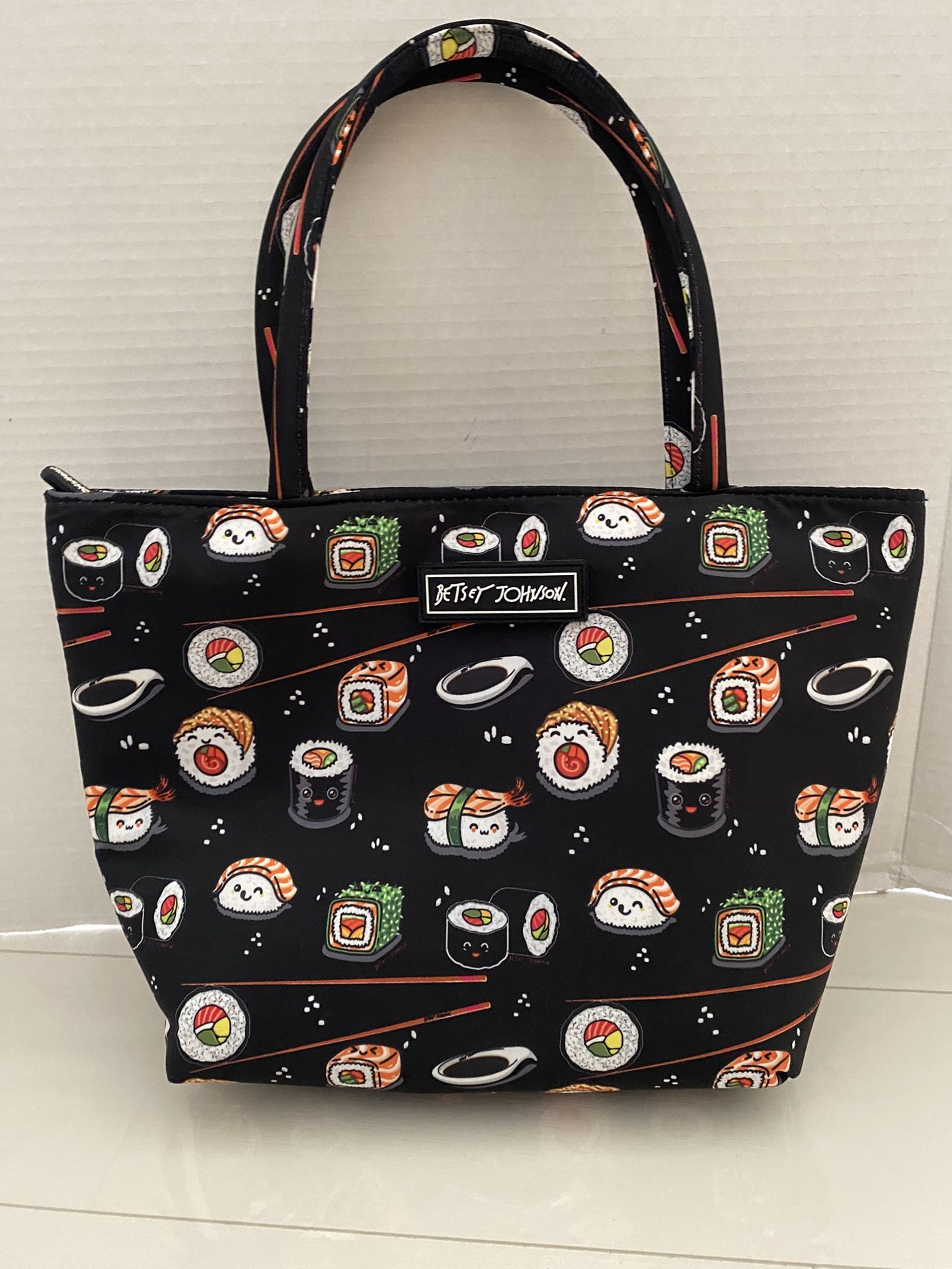 Sushi Print Lunch Bag - NEW -See Additional Pics For Size