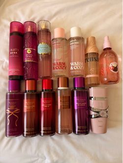 Body sprays/mists mostly full