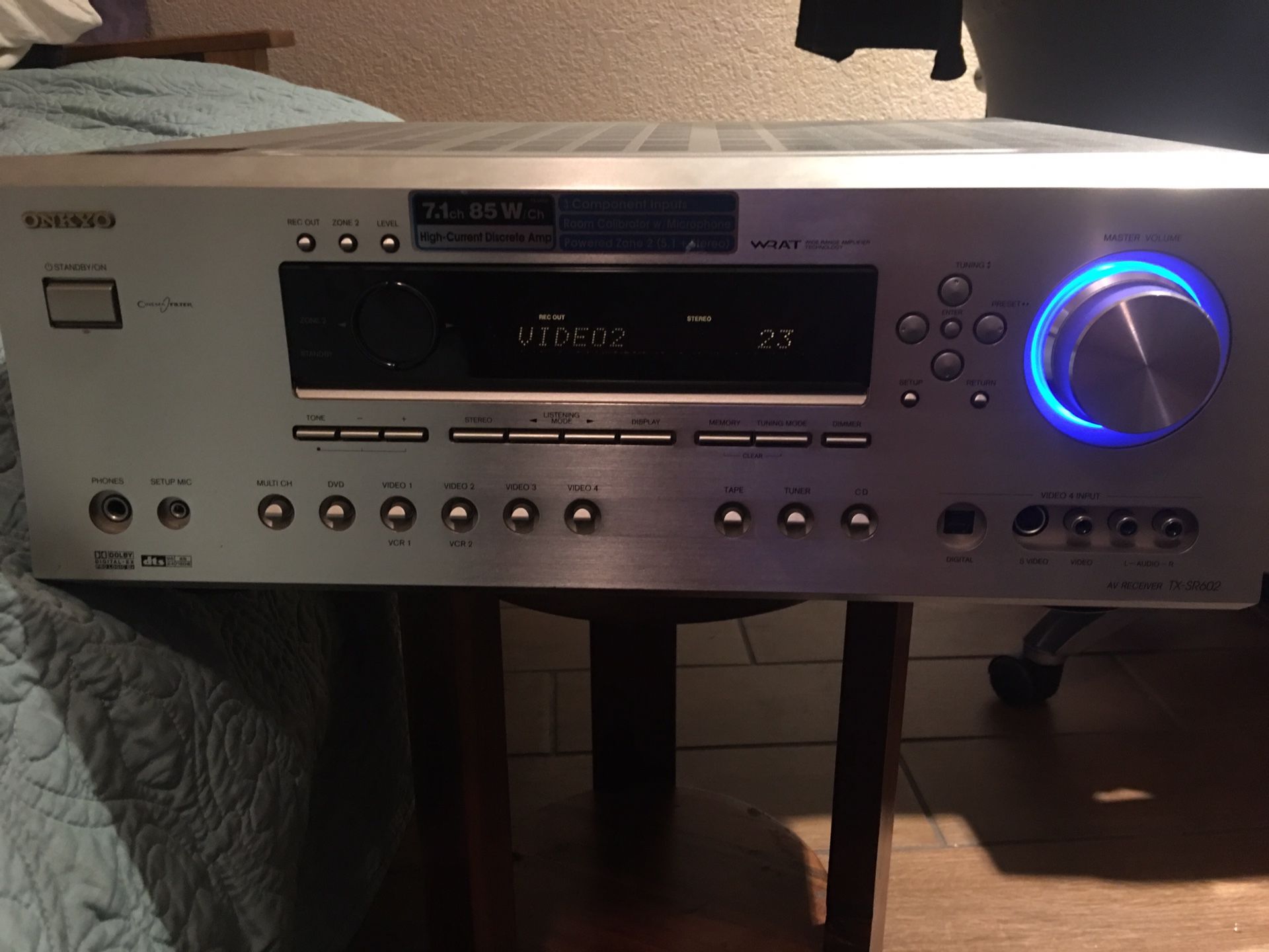 Onkyo AV TX-SR602 reciever