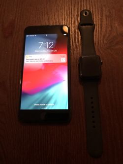 iPhone 8 Plus and Apple Watch series 3 combo T-Mobile
