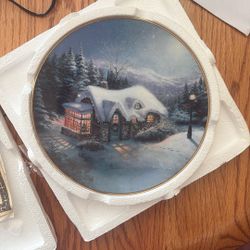 Bradex Collectors Plate 1993  Silent Night