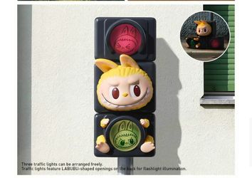 Traffic Light Almost Hidden The Monsters LABUBU 