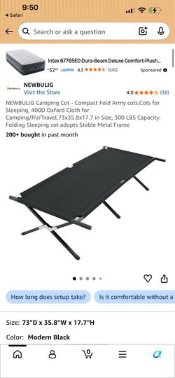 Camping Cot