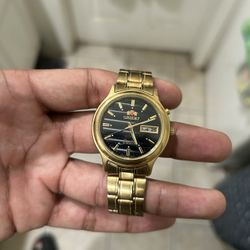 Gold Orient Watch