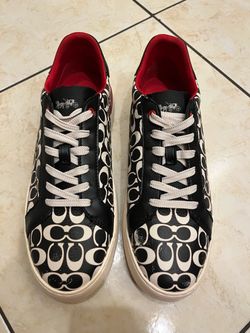 Coach Signature Low-Top Sneakers