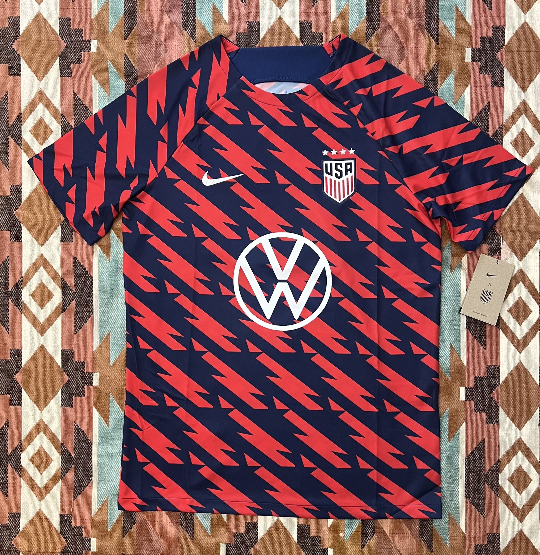 Nike Dri Fit USWNT Pro Pre Match Top 2023/2024 Jersey Men’s Medium