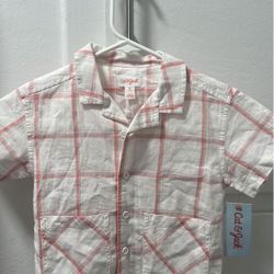 Cat & Jack 3T plaid shirt
