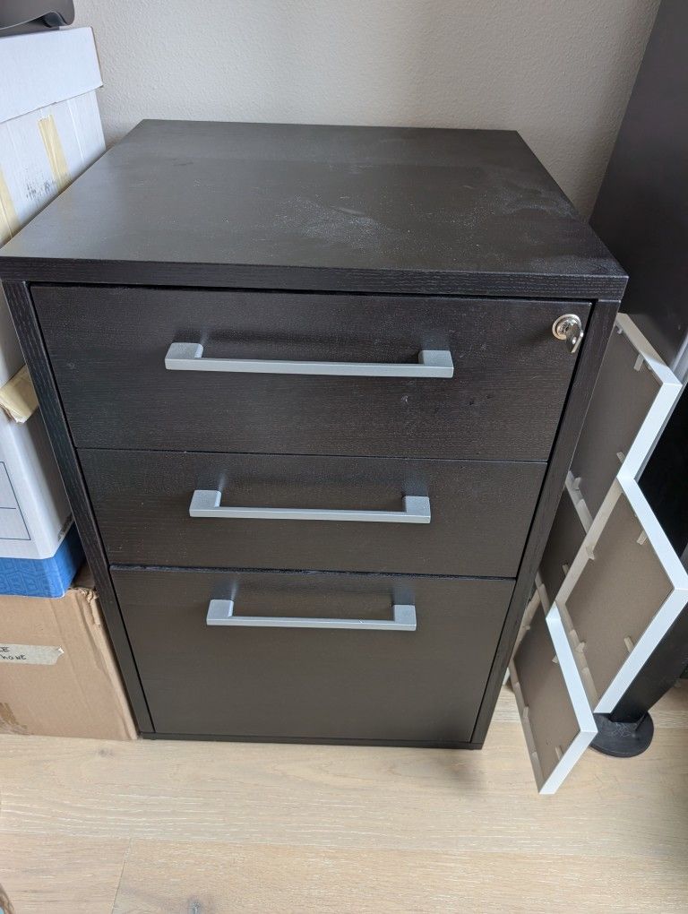 Dania Espresso Filling Cabinet