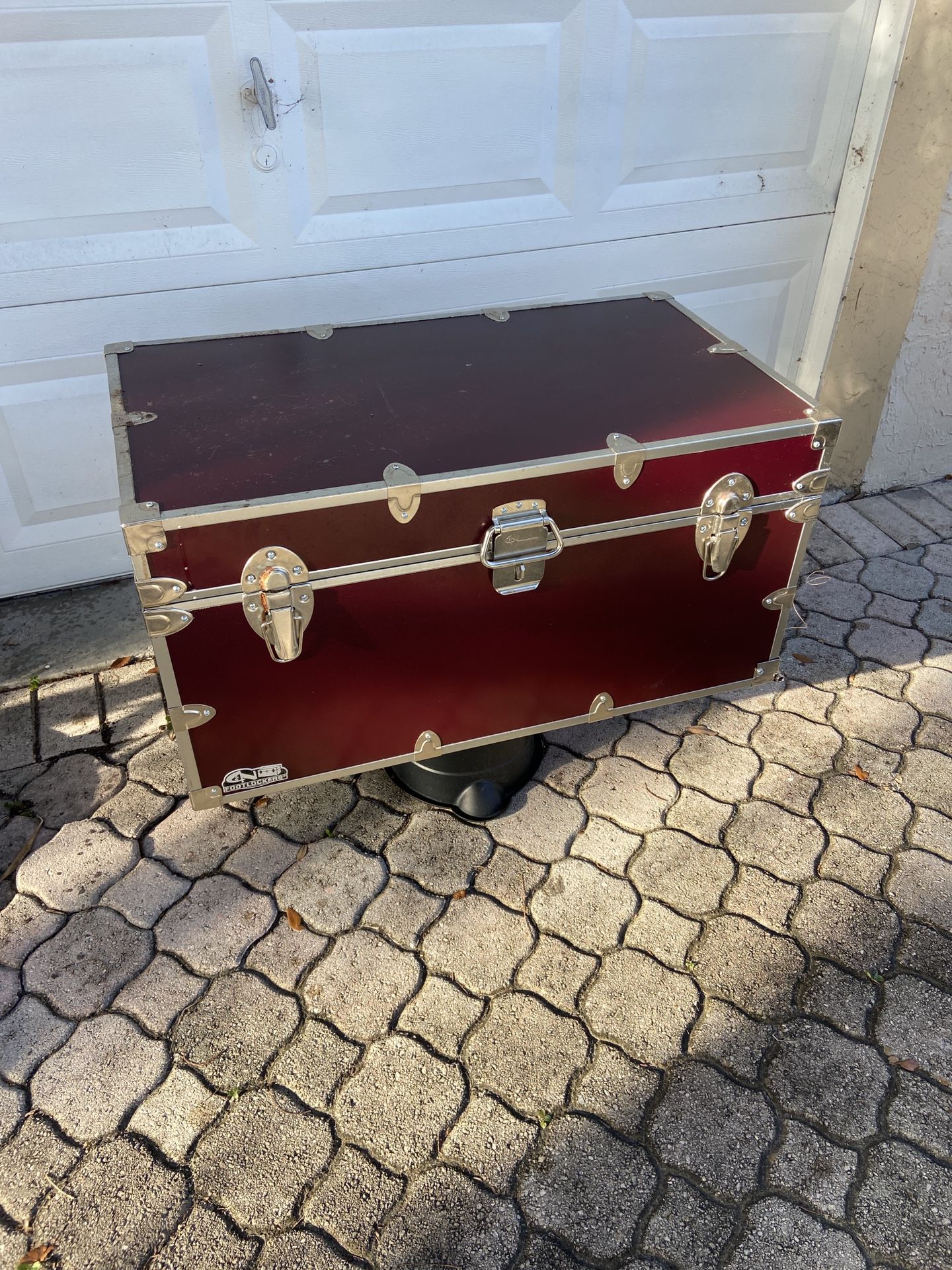 Steel Footlocker Trunk
