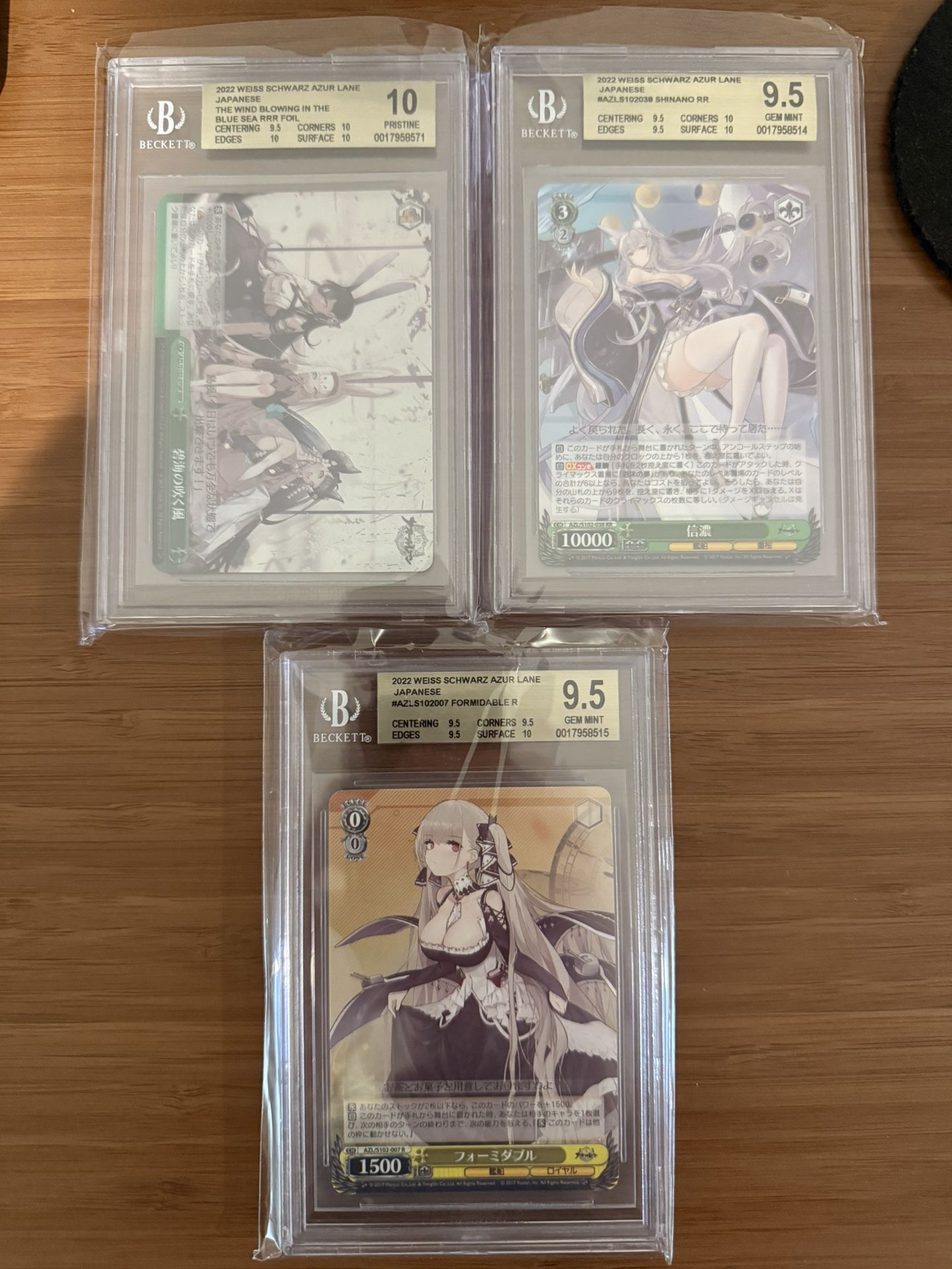 Weiss Schwarz Azur lane 