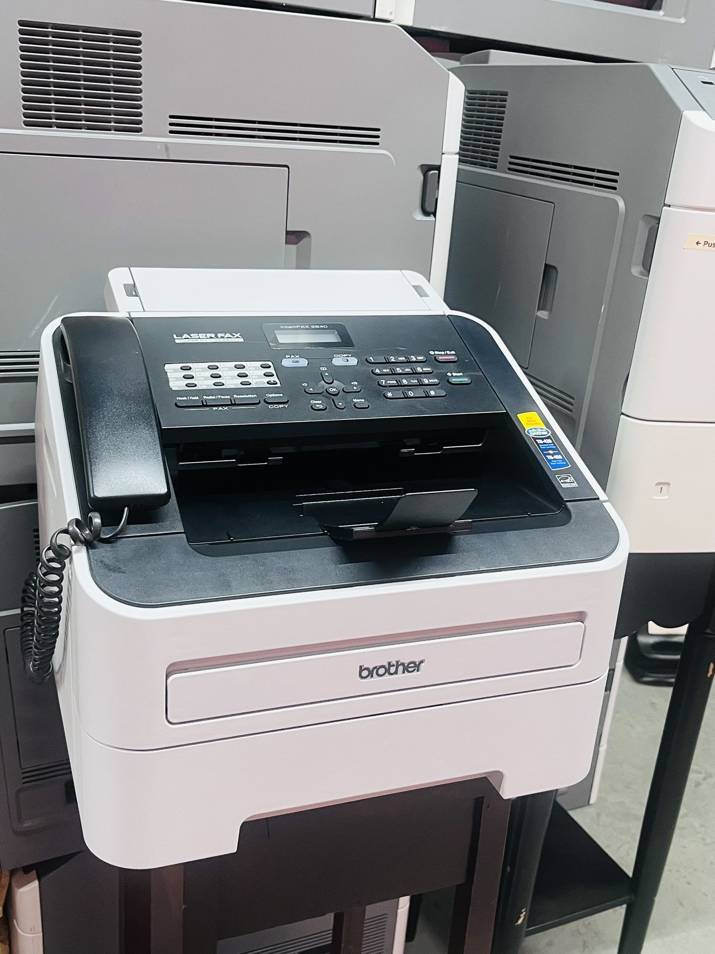 Brother intelliFAX-2840 Laser Fax Machine, Copy/Fax/Print 