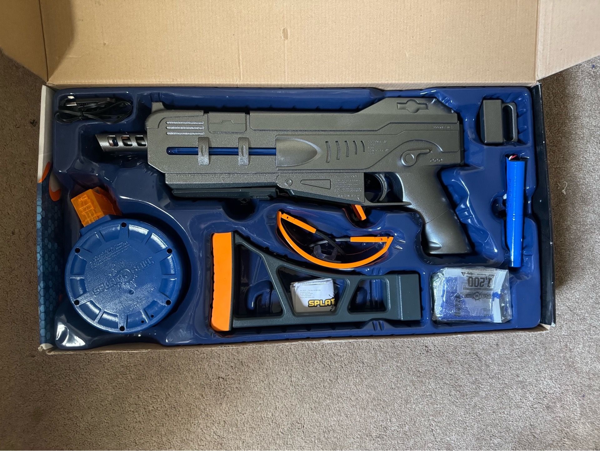 splat r ball srb1200 water bead blaster