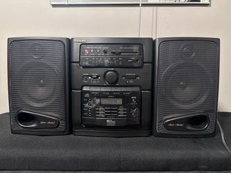 Fisher PH-D650 Stereo Boombox Cassette 6 Disc CD Radio Tested Pre-owned