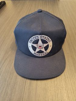 U S. Marshals Hat Vintage