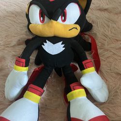 Sonic plushie backpack