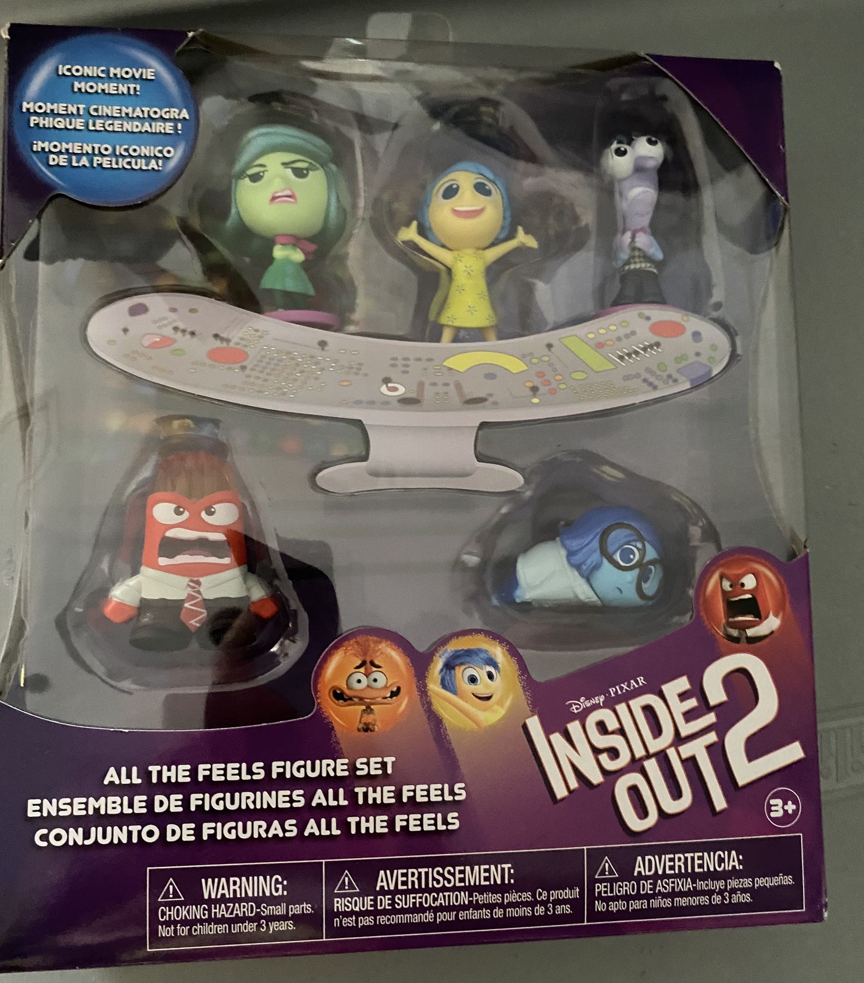 INSIDE OUT 2 CHARACTER FIGURES NEW