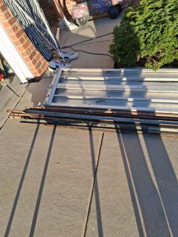 Wind latch Aluminum plank with scaffolding set
