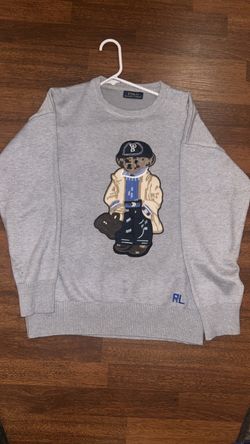Ralph Lauren Polo 👕 Bear 🐻 Sweater size Medium ‼️
